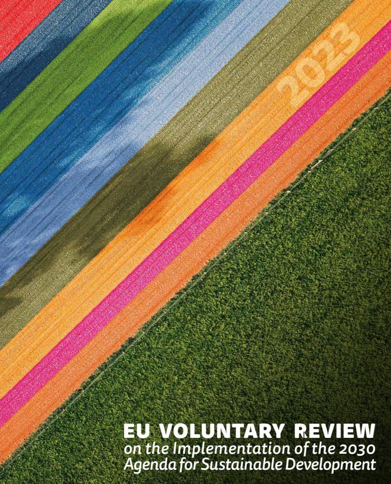 EU Voluntary Review on the Implementation of the Agenda 2030 for the UN High Level Political Forum highlights the GN-SEC as best practice example 