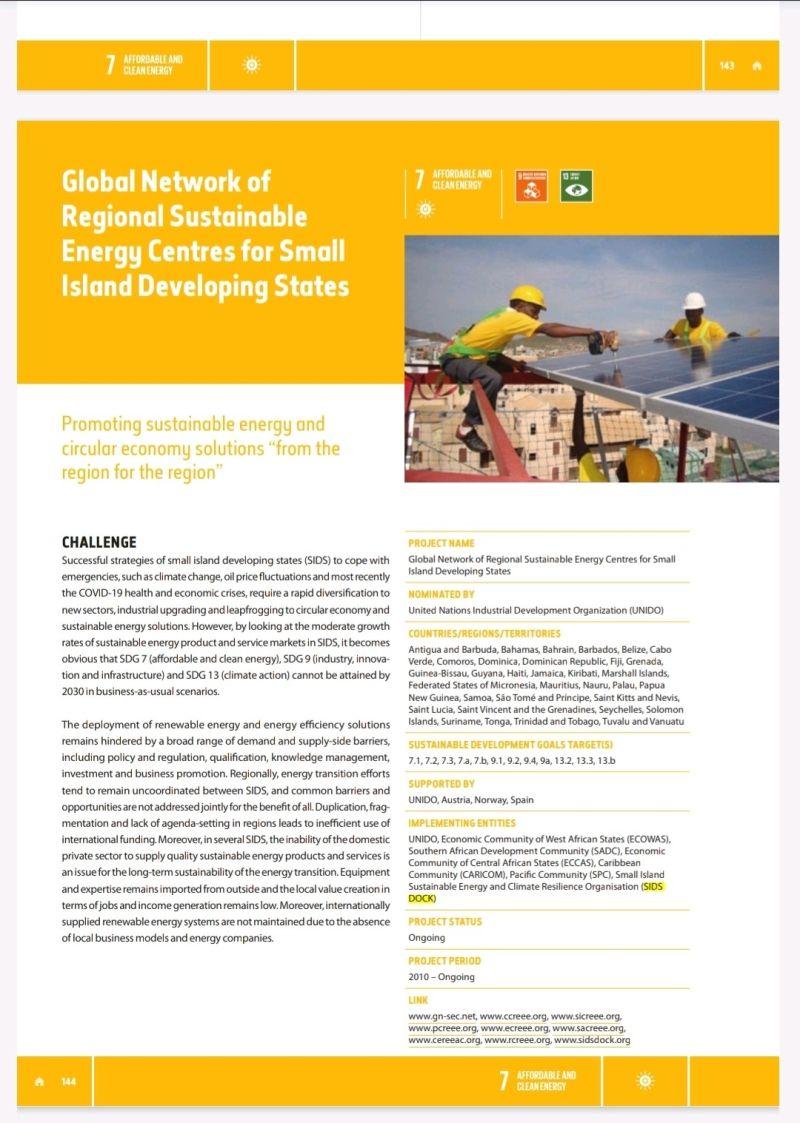 GN-SEC highlighted as good practice for south-south and triangular cooperation in SIDS GN-SEC highlighted as good practice for south-south and triangular cooperation in SIDS